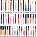 20 "46 colores Extensiones de cabello Dreadlocks de colores sintéticos